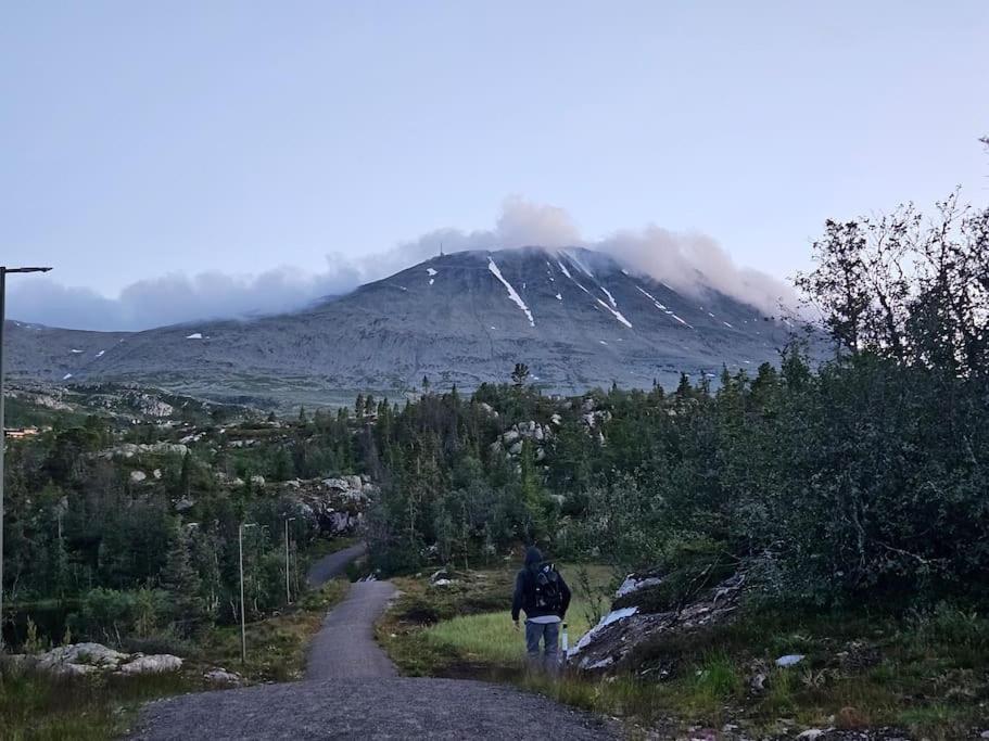 Ny Leilighet Med Flott Utsikt Til Gaustatoppen Rjukan Exterior foto