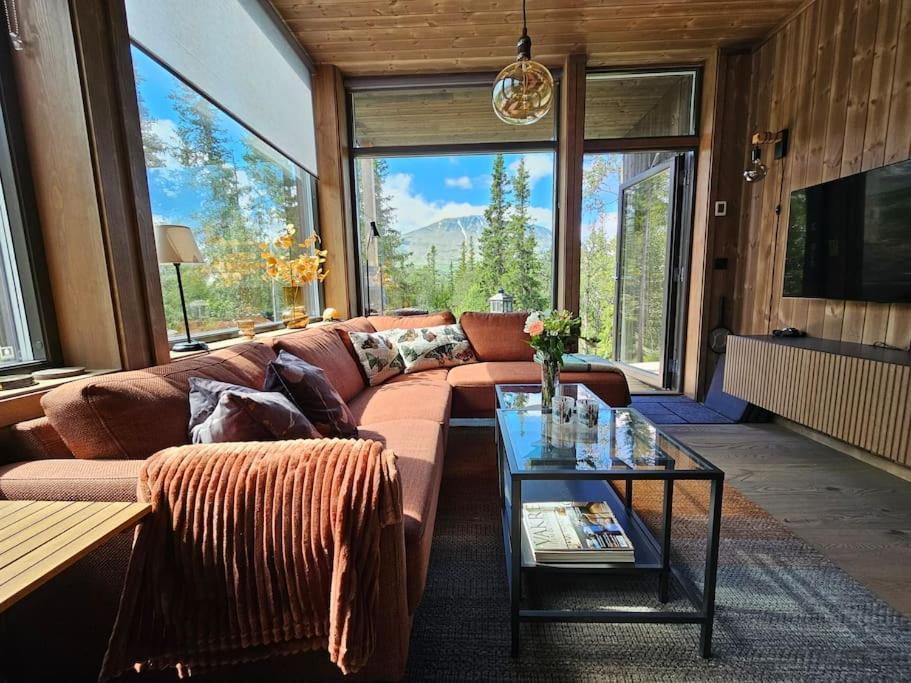 Ny Leilighet Med Flott Utsikt Til Gaustatoppen Rjukan Exterior foto